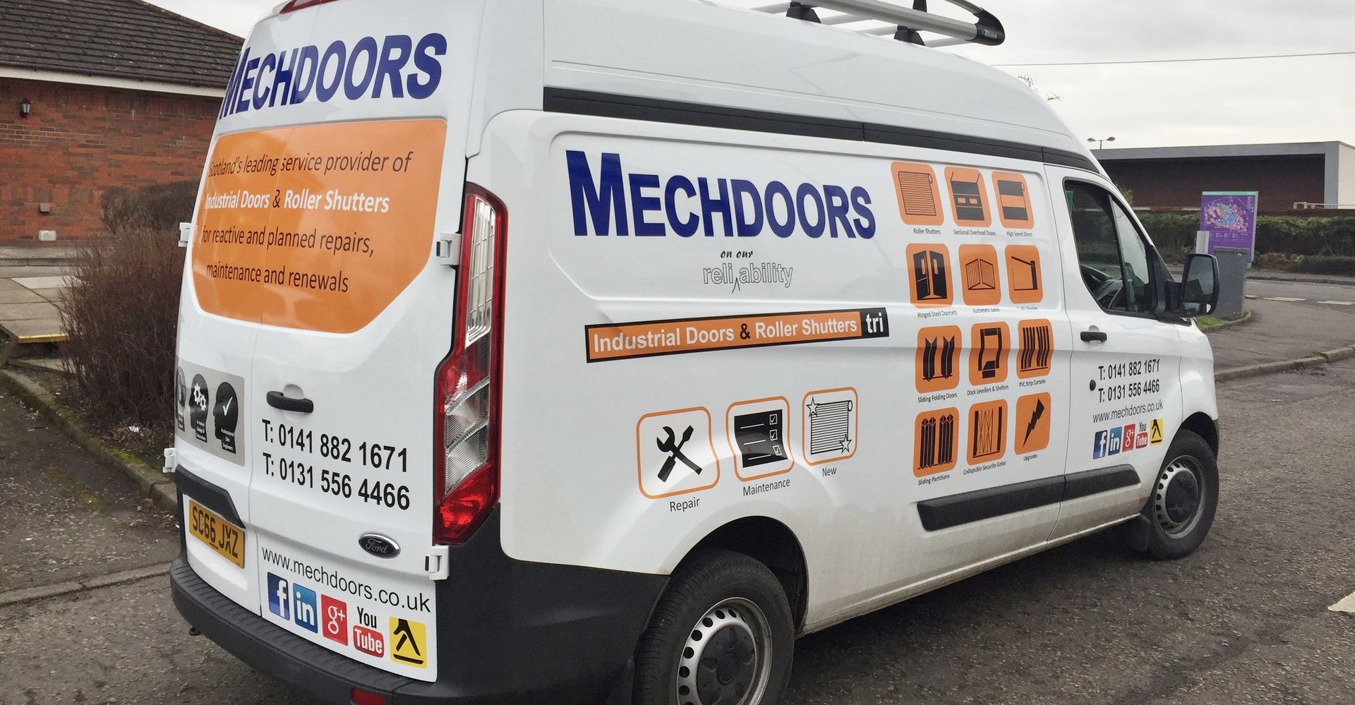 Mechdoors Industrial Door & Roller Shutter repairs, maintenance, renewals & upgrades